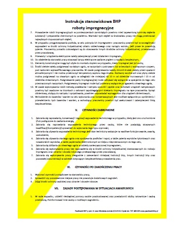 instrukcje bhp Pawłowski BHP ppoż.